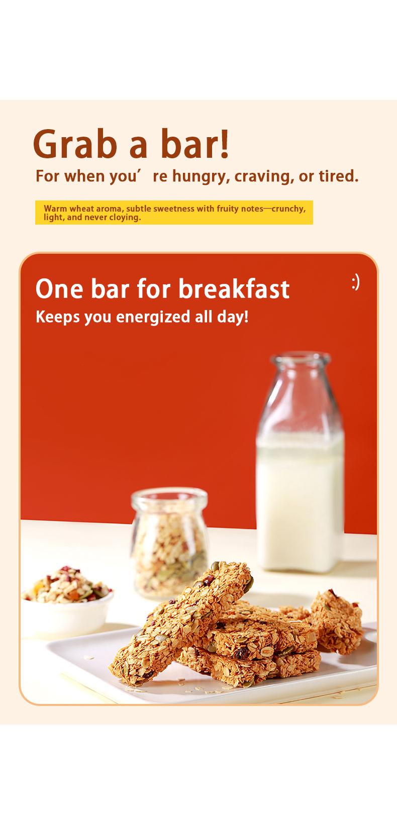 Energy Oat Bar - Perfect Snack for On-the-Go Energy Boost