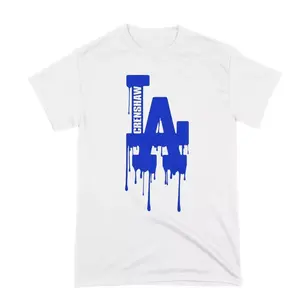 Crenshaw LA Drip California Los Angeles Graphic Design Hip Hop Men's T-Shirt men s Menswear Top