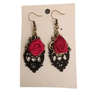 Drop Gold and Thread Earrings for Women - Perfect for Any Occasion