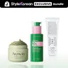 [StyleKorean] The Acne Reset Set : 10% Azelaic Acid + Mochi Cleanser + 345 Barrier Recovery (3-Step Routine) - Arencia Fresh Green Rice Mochi Cleanser, Nineless A-Control Azelaic Acid Cream, Dr.Althea 345 Relief Cream