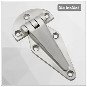 Stainless Steel Heavy-Duty Door Hinges Industrial Precision Casting Large Mechanical Equipment High Load-Bearing Thick Hinges