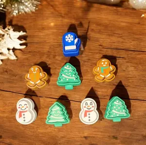 Fidget Clickers Christmas Holiday 3d Printed Desktop - Fun Clicking Sound Toy for All Ages - Decor