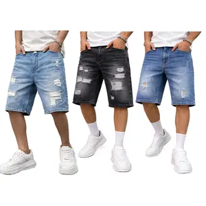 Clean Gent 3-Pack Ripped Jeans — jeans with pockets, personalized fashion denim, classic menswear style, street-fashion design, suitable for everyday wear