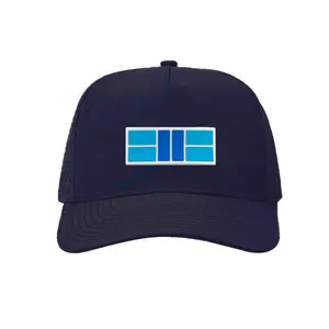 Pickleball Court - Navy Snap Back Pickleball Hat