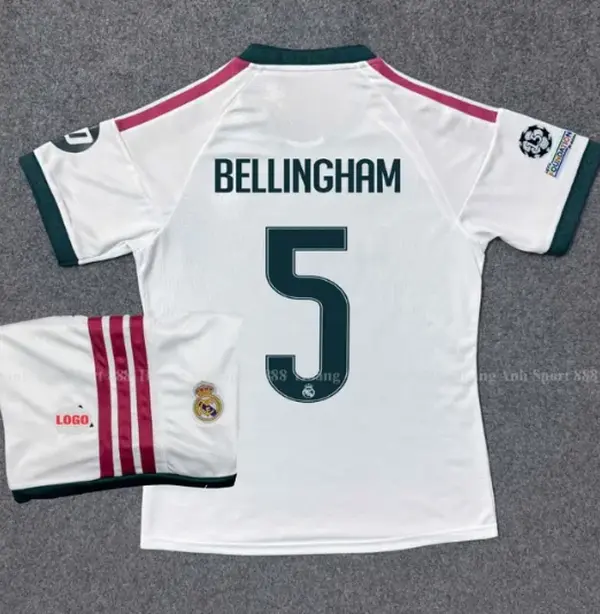 White Gold Adult Soccer Uniform Set - Lightweight, Quick-Dry Football Sports Jersey Kit