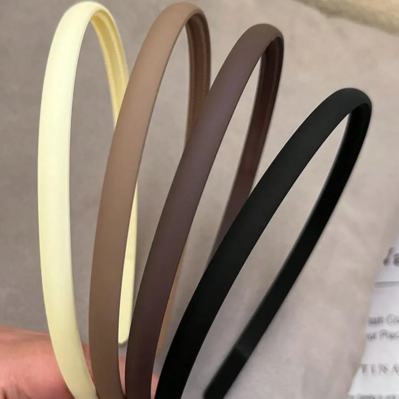 Solid Color Hair Hoop, Lightweight Non-slip Plastic Adjustable Headband, Stylish & Minimalist Hair Accessories for Women & Girls, Chic Headbands, Fashion Headbands, Minimalist Hair Hoops, Hairbands