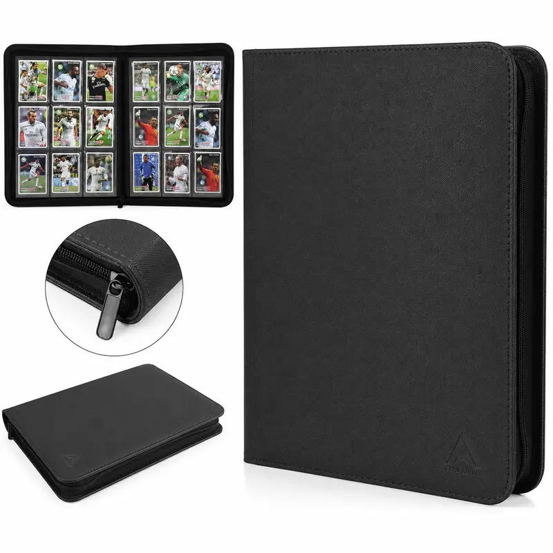 pokemon card organizer binder Ultra Pro 9 Pocket Full-View with Poke Ball Design  Trading Card Binder Holds 360 Cards Side Loading  for TCG Collectors with Elastic Strap for Sleeved Officially licensed Pokmon Trading Card Game 9 Ultra PRO Greninja 9-Pocket Portfolio