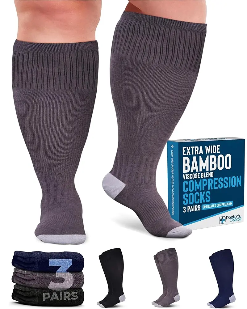 Black/Dark Gray/Navy - 3 Pairs