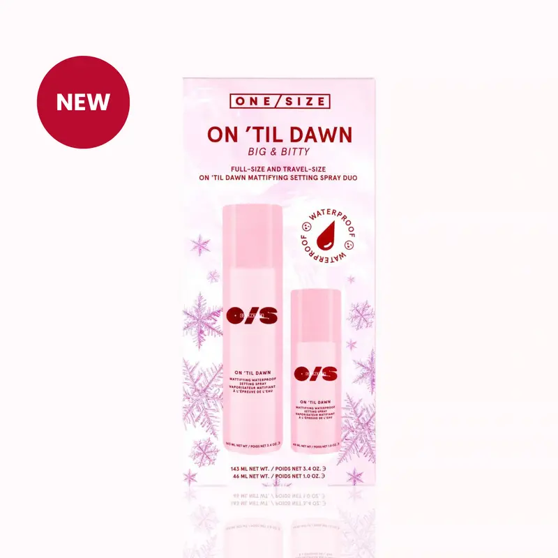 On 'Til Dawn Mattifying Waterproof Setting Spray Big & Bitty Duo