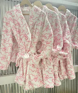 Pink Bow Robe Pink Bow Robe