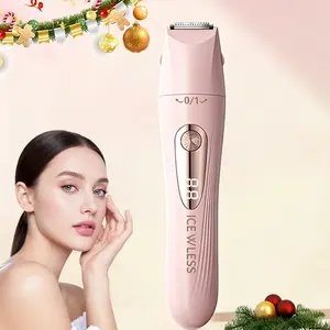 New Women's Hair Removal Device Electric Shaver 2-in-1 Trimmer and Shaver Suitable for Bikini Thread, Underarm, Body - Painless Double Headed Shaver Mother's Day, Party Gift