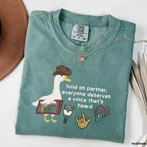 Comfort Colors Comfort Therapy Speech Therapy Shirt Rbt Aba Sped Women's Fit Cotton Tee for Language Pathologists