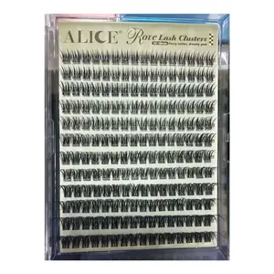 ALICE Lash Clusters Rove CD Curl Eyelash Clusters DIY Thin Band Individual Lashes 10-18mm