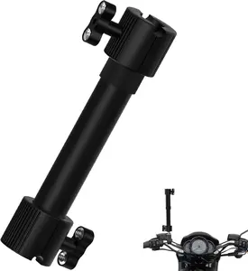 Double Socket Arm,Compatible with RAM mounts Garmin Spherical Component,Long Arm Length 9 to 15 in, Aluminum Structure - Suitable for Connecting Ball and Instrument Panel Installation （CB-1in