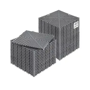 VEVOR Interlocking Drainage Mat, 12x 12 Modular Interlocking Cushion, 40 Pcs Splicing Drainage Mats, Non-Slip Gray PP Drainage Floor Tile and Shower Mat, for Garage, Garden, Kitchen Outdoor