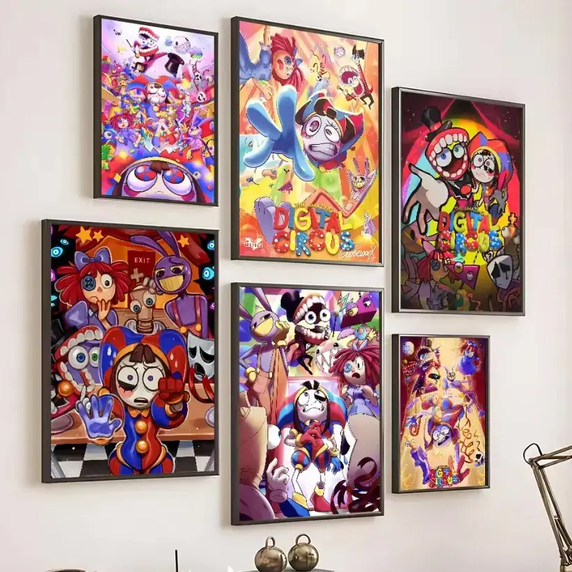 The Amazing Digital Circus The Last Act Movie Poster,Room Decor,Poster for Gifts,Home Decor,Wall Art Decor sohochic