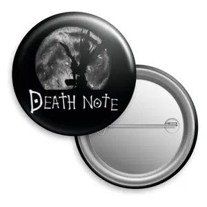 Death Note Fan Collectible Pin for Backpack, Tote & Caps