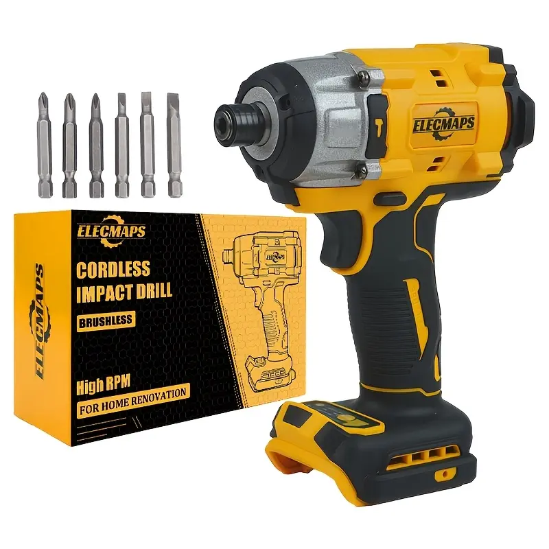 ELECMAPS Hand Impact Screwdriver for Impact Drills - Home Improvement Tool, Ideal Gift for Friends