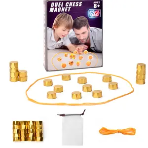 Exciting Table Game for Kids and Adults – Fun 2 Player Family Party Board Game Night Toy with Rope