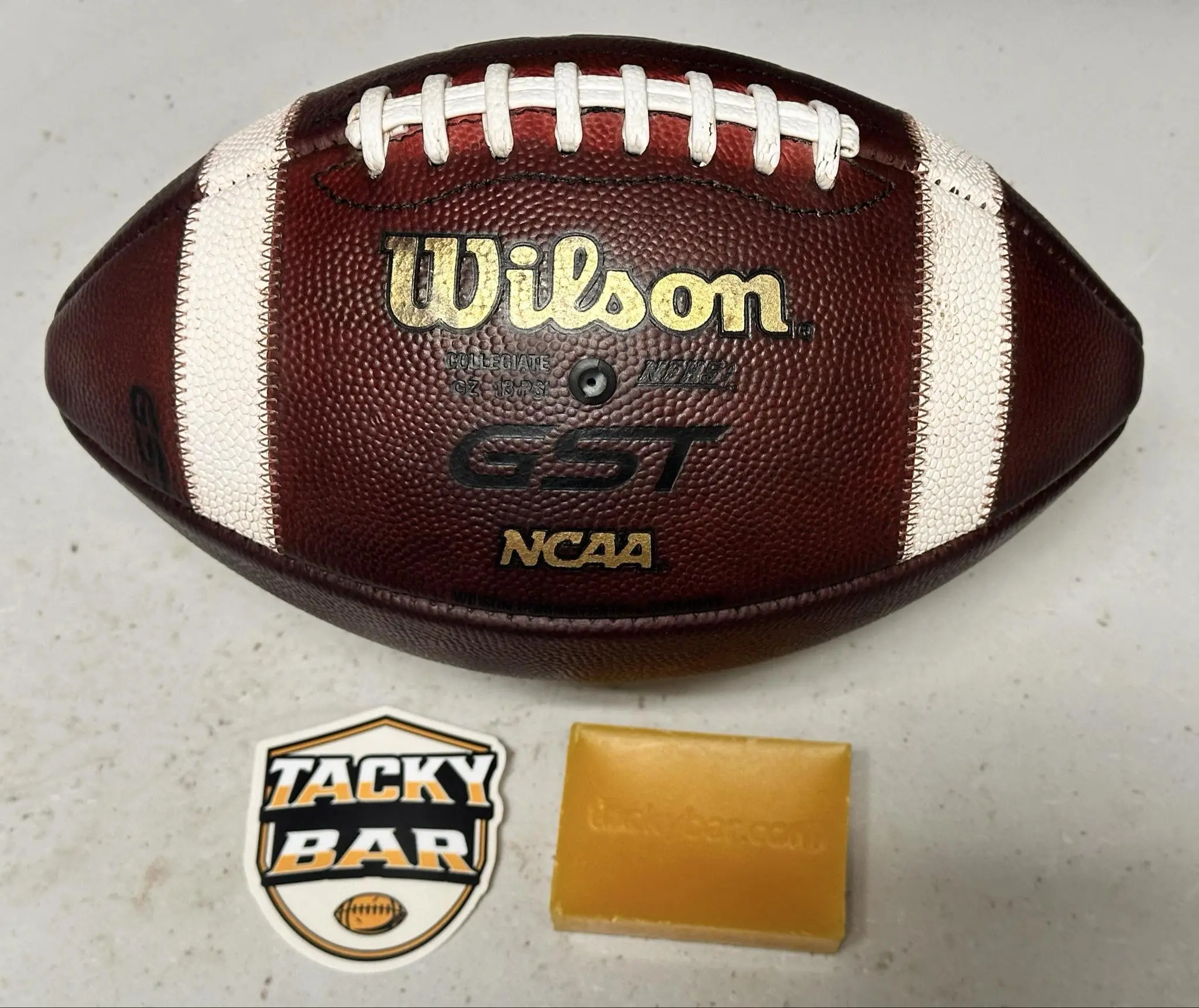 Tacky Bar - American Football Grip and leather conditioner. Sport Game