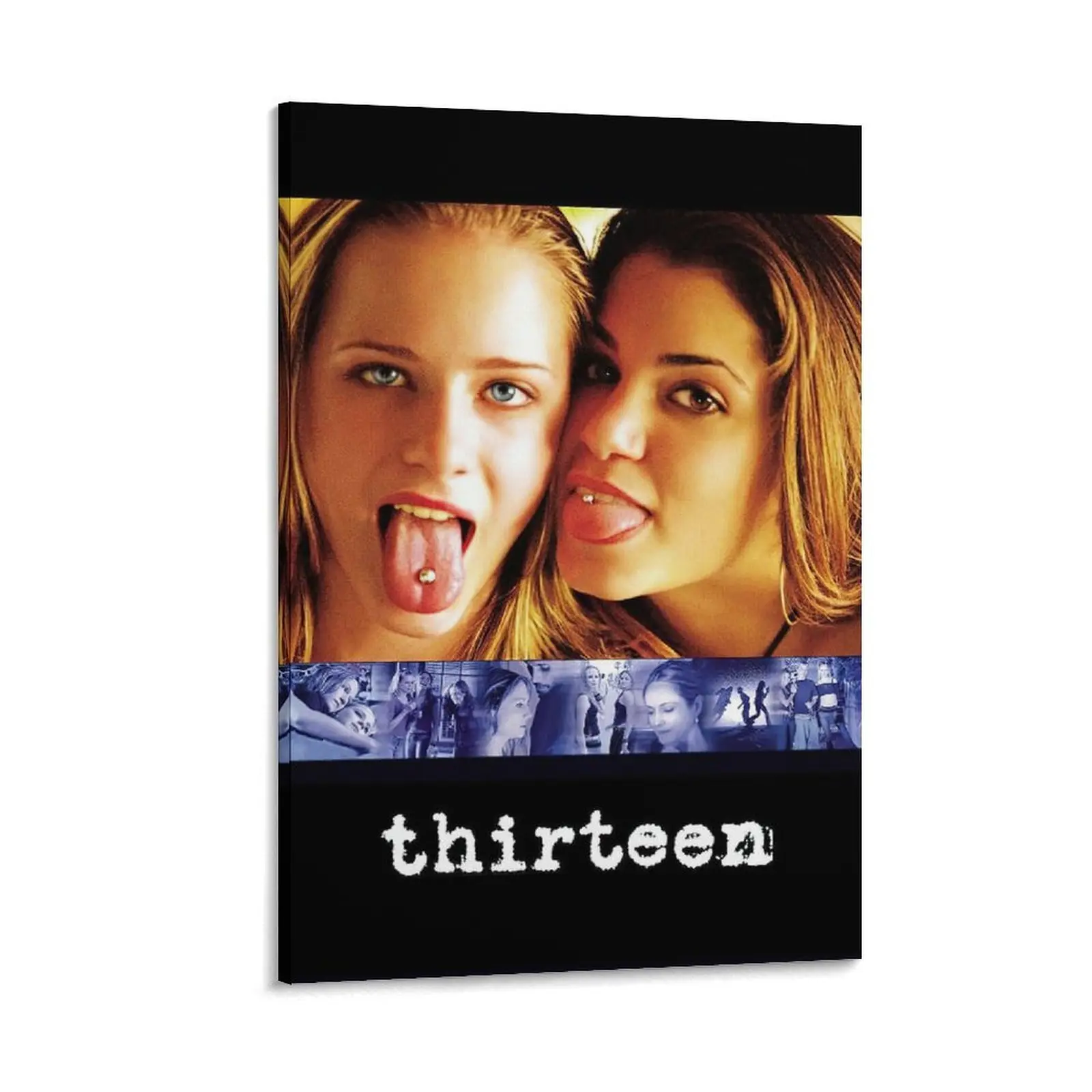 Thirteen 1 Cinematic Art Canvas Print for Interior Decoration, Ideal As Wall  in Living Spaces Or Bedrooms for Room Enhancement. Poster Canvas Wall Art For Bedroom Decor Bar Office Room Decor Gift
