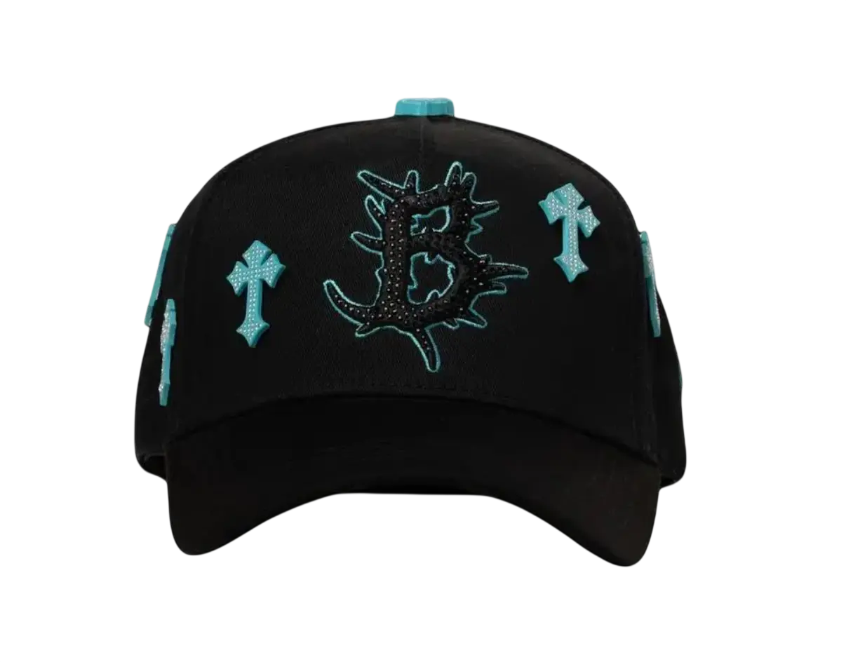 BARBAS HATS BARBAS HEAVEN SNAPBACK HAT ONLY! BARHEAVEN BLKBL