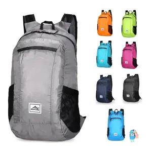 New ultra-light storage backpack for travel, outdoor ultra-light backpack, men's and women's travel storage soft bag, skin bag, folding and portable outdoor waterproof hiking bag