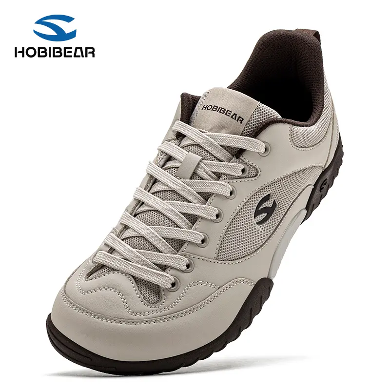 HOBIBEAR Women's Barefoot Daily Walking Shoes - Wide Toe Box, Lightweight Comfortable Outdoor Sneakers with Rubber Sole, Lightweight Shoes
