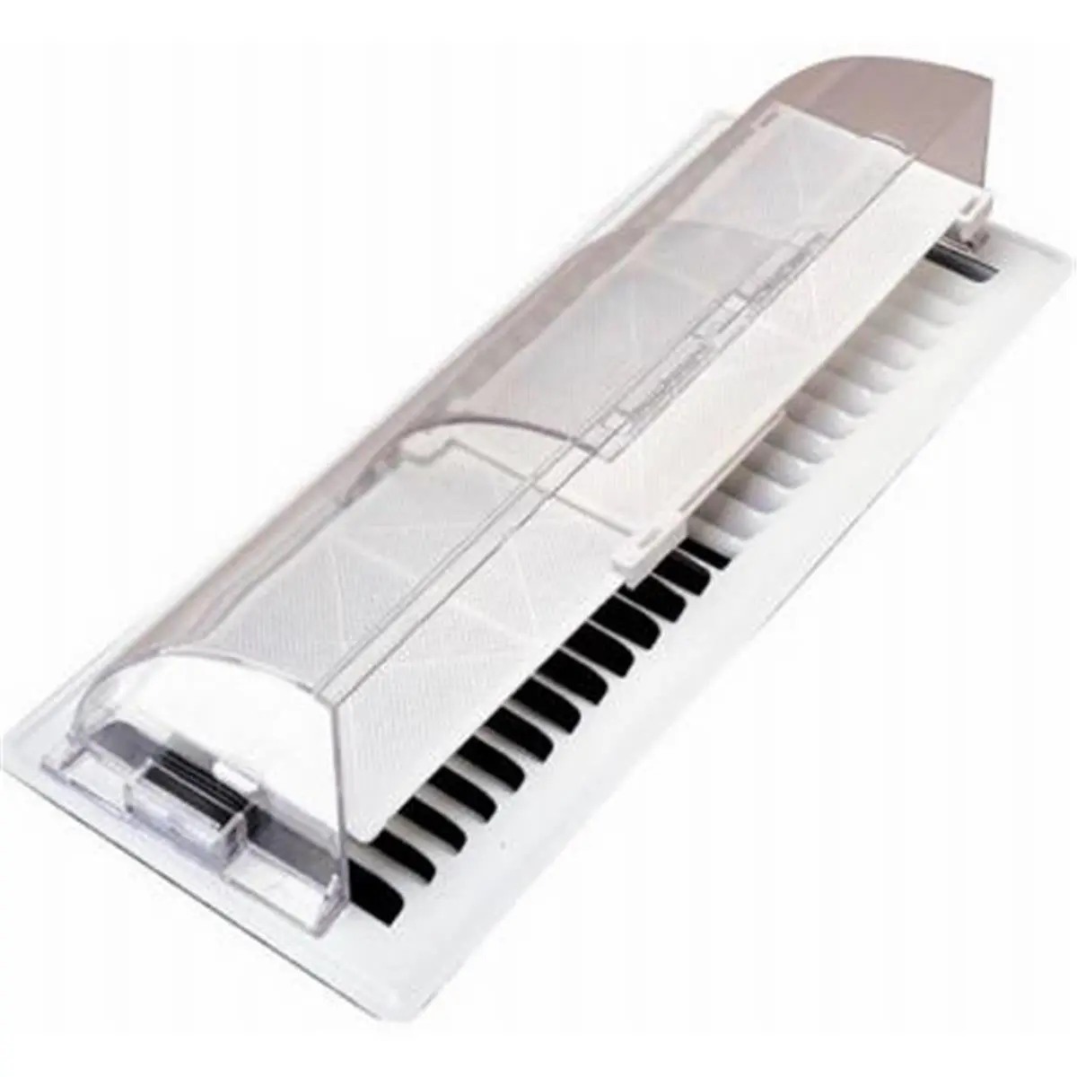 212 MAIN Transparent Unbreakable Plastic Heat and Air Deflector with Dust Filter, Adjustable 10-14 in with Magnetic Hold for Wall, Floor, and Ceiling Vents