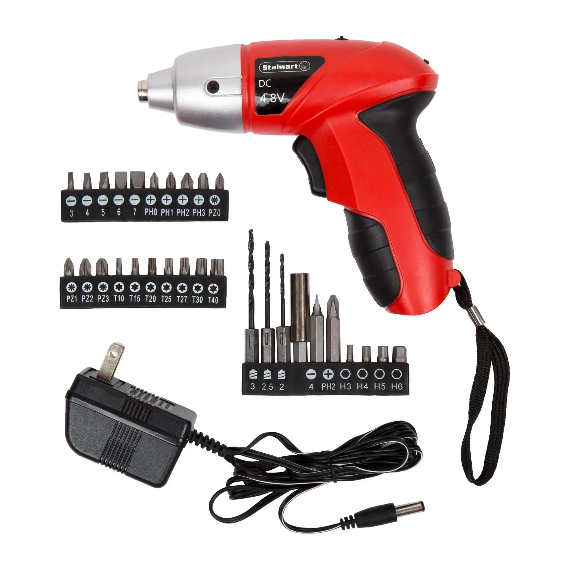 Stalwart Electric Screwdriver Set CordlessDrill w/LED Stalwart Electric Screwdriver Set CordlessDrill w/LED