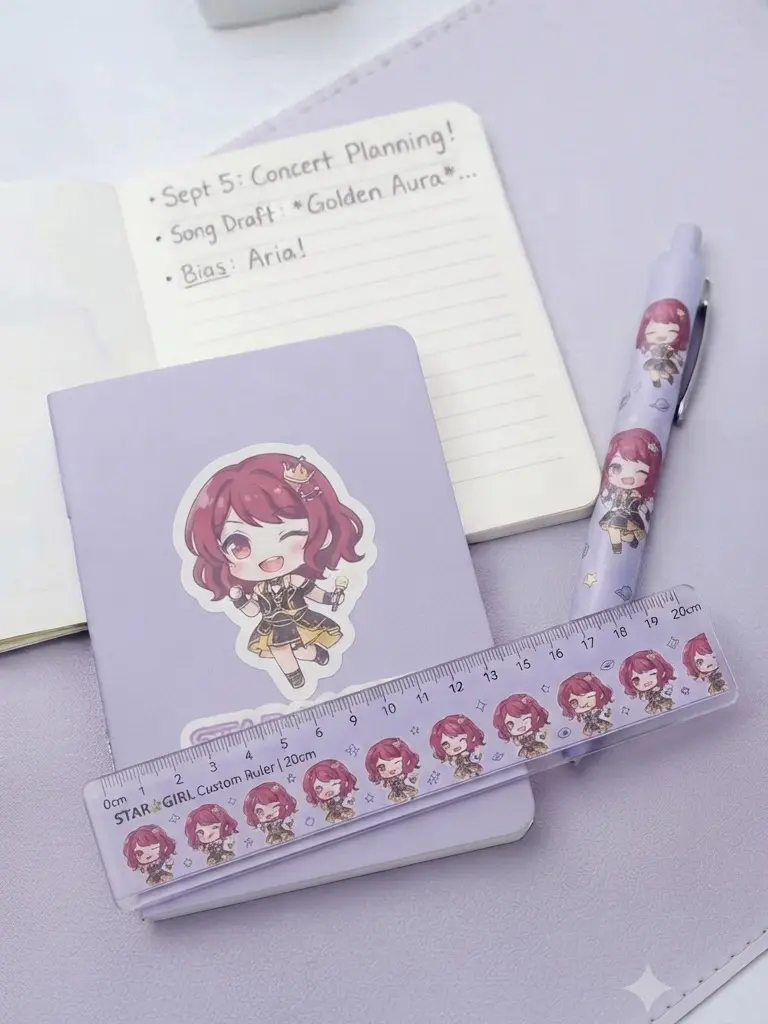Custom Kawaii 20cm Ruler (Personalized Stationery)