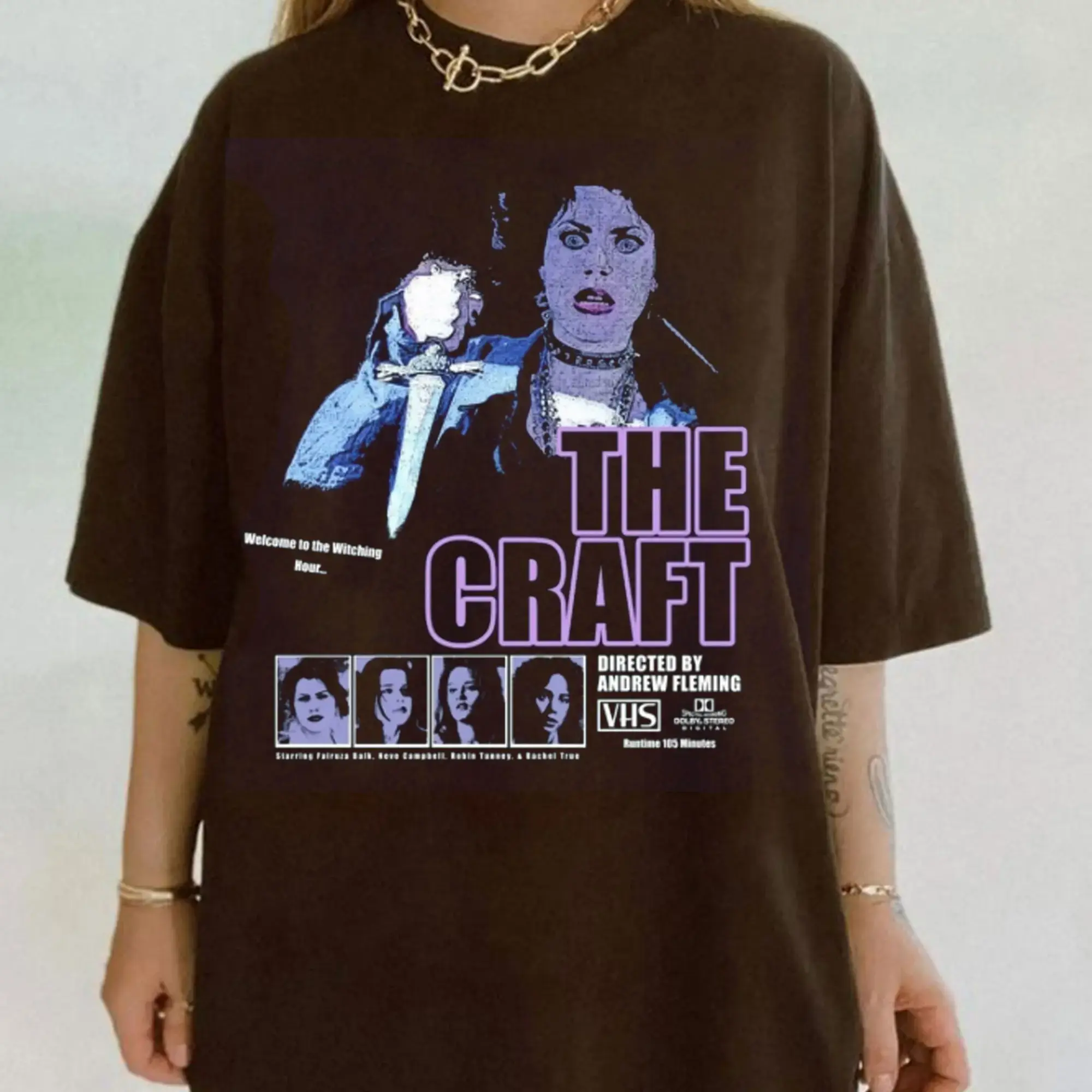The Craft 1996 T-Shirt, 90s Movie T Shirt, Horror Graphic T, Vintage Designed Graphic Shirt, Unisex Goth Apparel