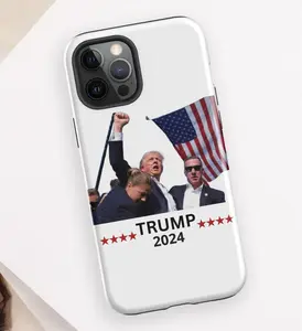 Trump 2024 You Missed Tough Case for iPhone 15 14 13 12 11 X, Customized Apple Accessories Protection Shockproof Cellphone Personalized