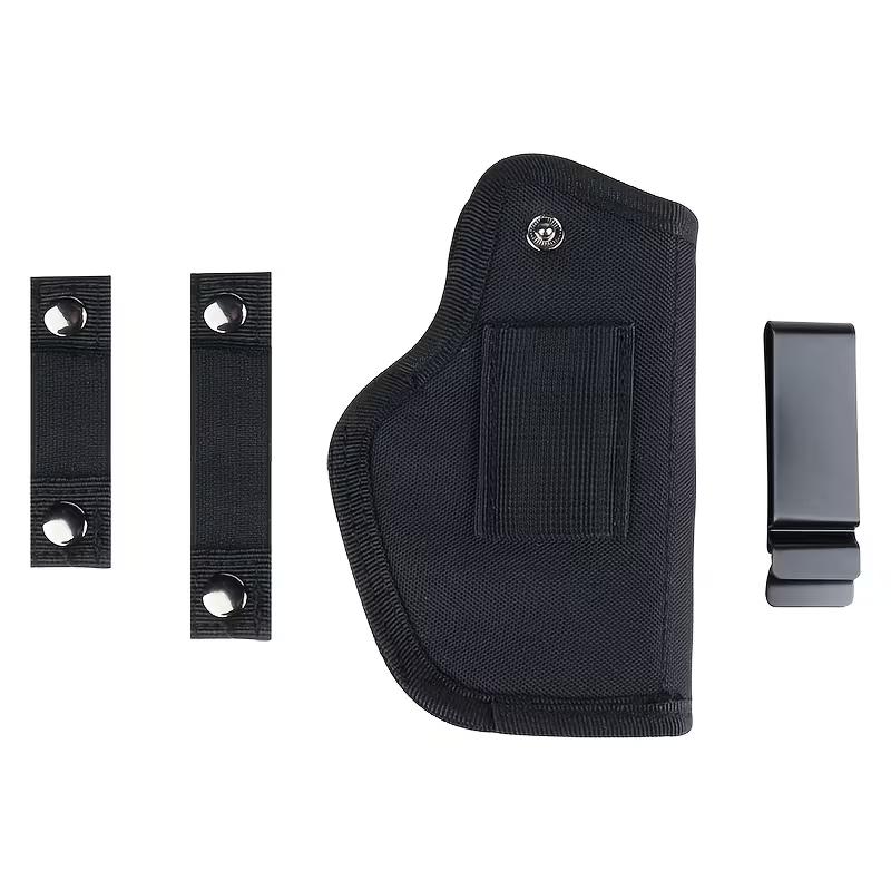Multi-Functional Concealed Carry Holster Suitable for Left And Right Hand, Compact And Micro Firearms, Adjustable, Durable 1000D Nylon Material, Secure Snap Closure, Black Sourced from GorgeousGirdle