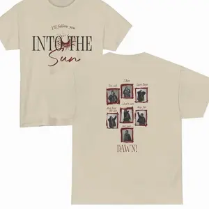 Into The Sun Lyrics Shirt, Kpop World Tour Tee, Gift for Fans I3L SYD
