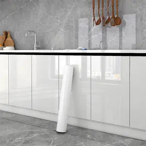 Self Adhesive Refrigerator Sticker, Removable Wallpaper, Glossy Film for Refrigerator Protective, Easy To Use Refurbishment Accessories