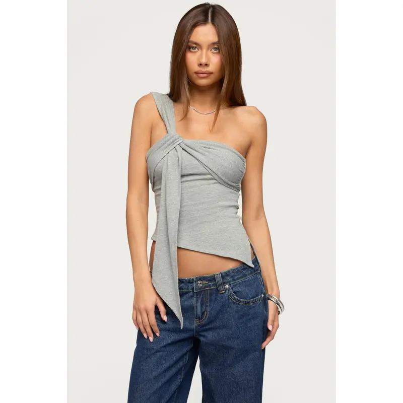 one shoulder sweatshirt - TikTok Shop