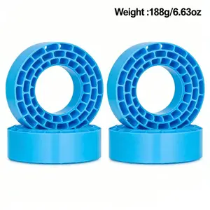4Pcs 1.55" Silicone Rubber Insert Foam Waterproof 85*28mm For 95-97mm 1.55" Tires RC Car Upgrade Parts