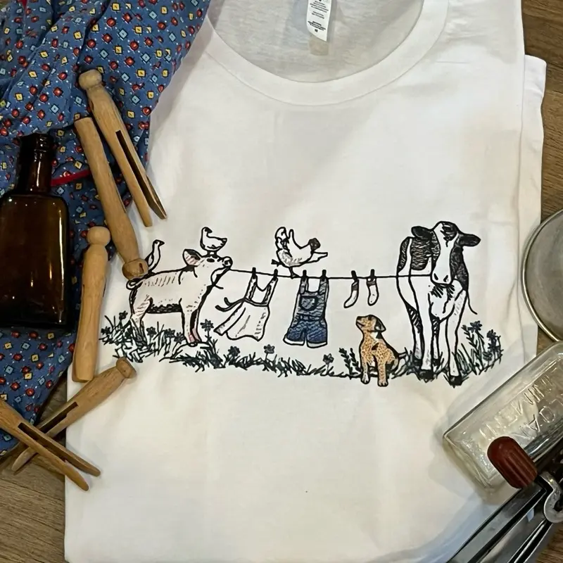 Country Clothesline Unisex T-shirt or sweatshirt
