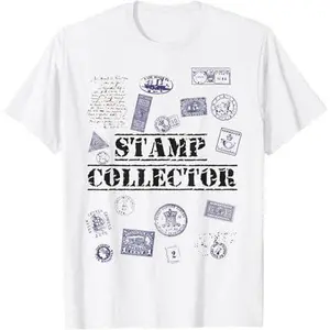 Stamp Collector, Stamp Collection T-Shirt