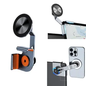 For Tesla Model 3/Y/HIGHLAND 2024 Car Phone Holder Central Control Navigation Screen Side Mount Magnetic Holder For Magsafe Universal Car Mount Car Cellphone Mount Car Phone Stand