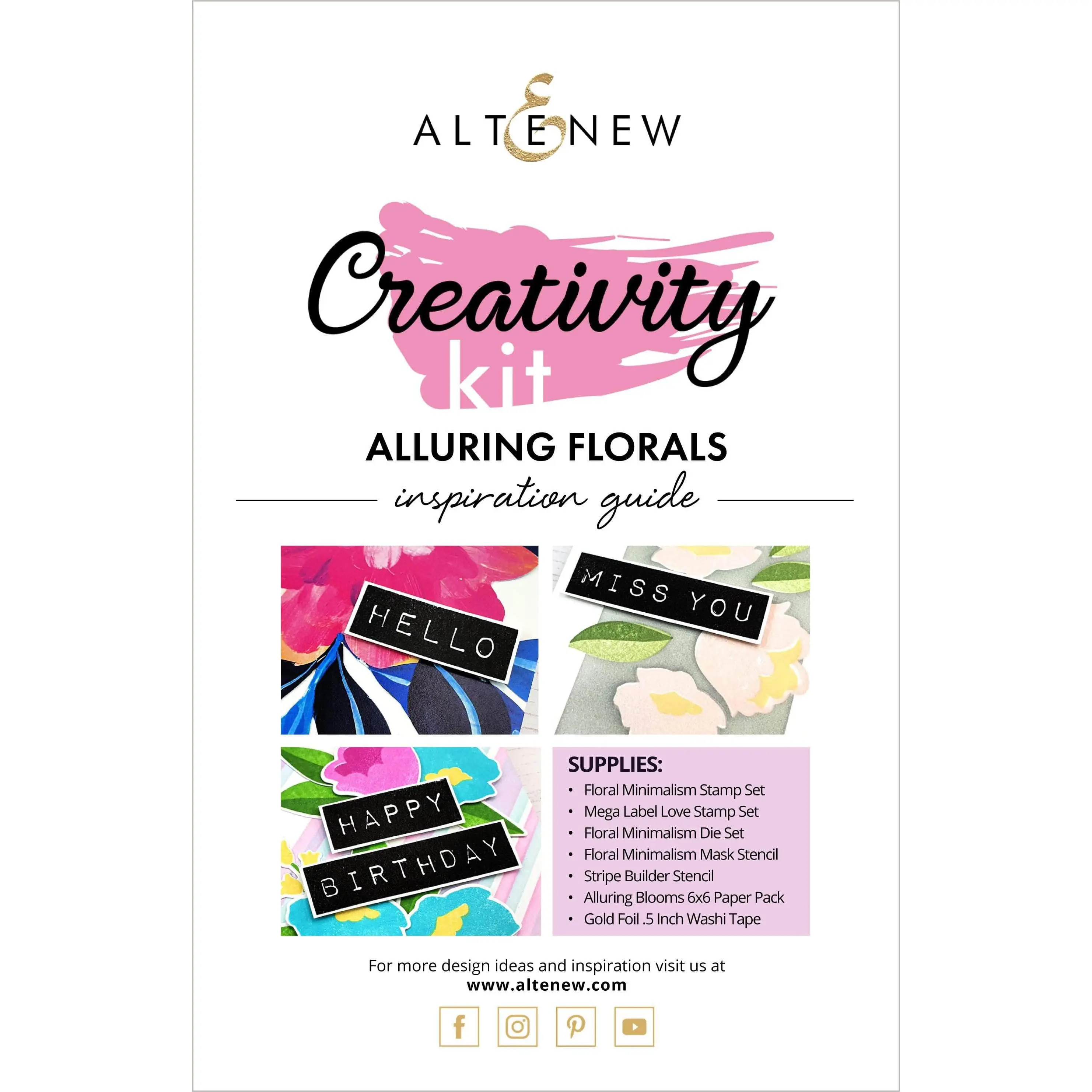 Alluring Florals Creativity Cardmaking Kit Inspiration Guide