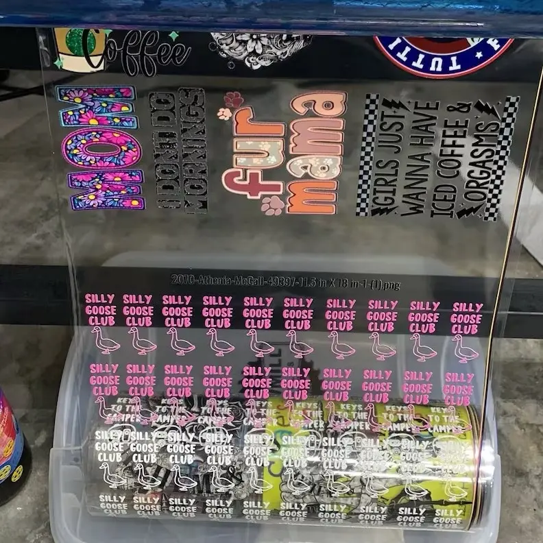 Random UVDTF wraps