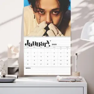 Bang Chan 2026 Wall Calendar - 12 Month Calendar w/ Member Birthdays, Kpop Fan Gift, Kpop Merch, SKZ Calendar, STAY Gift