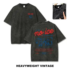 No People Illegal Anti ICE Oversize Unisex Washed T-Shirt for Women and Men's Unisex Fit Batik Cotton Oversize Streetwear Menswear  Super Soft Pre-Shrunk