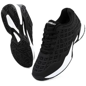 Men's Athletic Tennis Shoes - Non-Slip, Breathable, Lightweight, Suitable for Indoor & Outdoor Courts