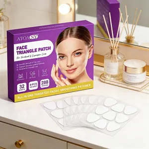 Atoany Triangle Anti-Wrinkle Patch Fb36320, Effective Skin Care Solution, Reduces Fine Lines and Wrinkles, Moisturizing and Nourishing, Smoothing