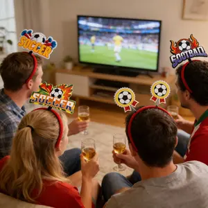 2026 Usa Mexico World Cup Fan Headband, Various Styles Available, Perfect for Bars, Soccer Theme Parties, Photo Props