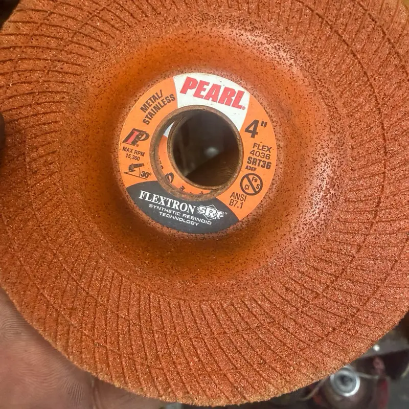 Disco pearl abrasive flextron