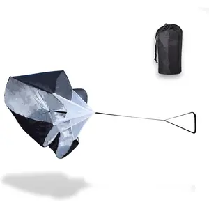 56" Resistance Parachute for Running Speed, Acceleration and Fitness Training, Workout at Home, Gym or Track for Men, Women and Kids, Complete with Carrying Bag